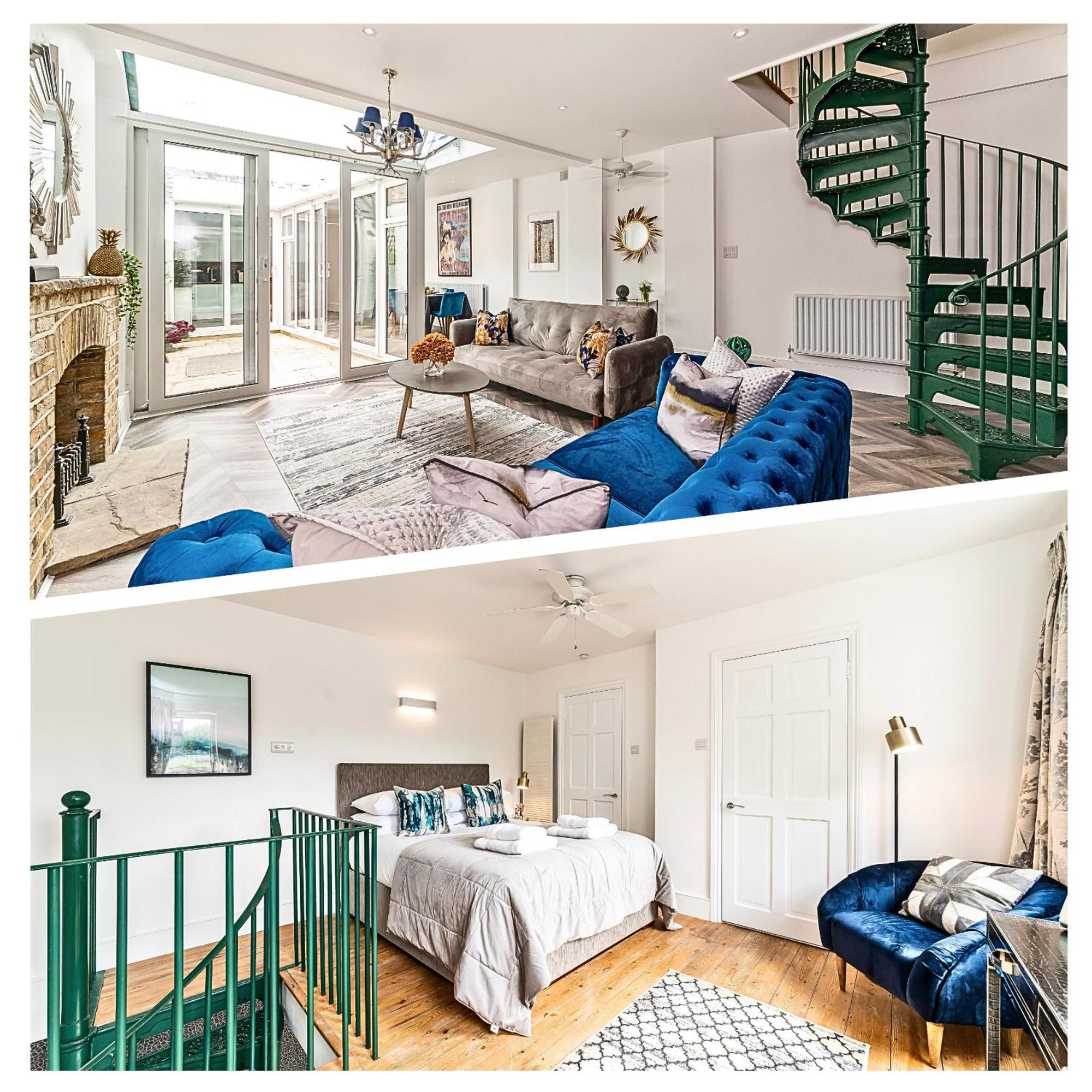 The Secret Kensington Garden Mews-2 Bedroom Full House-2 Train Lines- Spacious-Kings Road- Harrods -Chelsea Stadium-Private Small Patio London Exterior photo